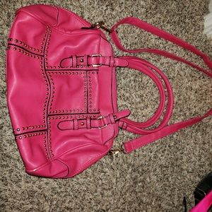 Large Pink Studded purse